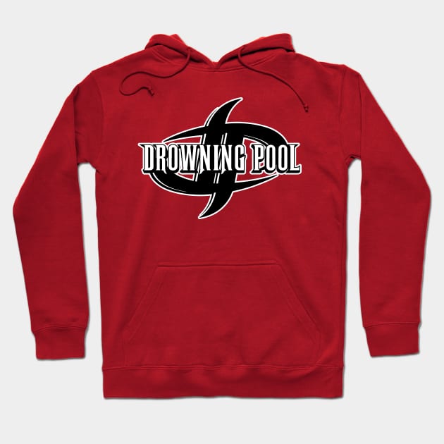 Drowning Pool Hoodie by Edwin Vezina